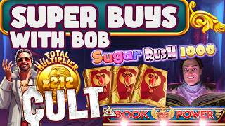 BONUS BUY SESSION | CAN WE END MY LOSING STREAK? SUGAR RUSH, BOOK OF POWER & MORE