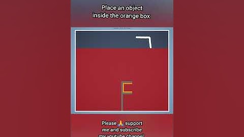 brain it on level 85 complete with dhaasu solution || place an object inside the orange box #shorts