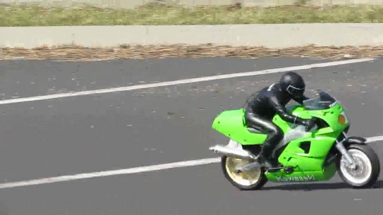 RC moto Graupner - scale 1:5 - YouTube