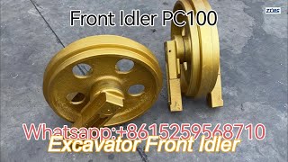 Oem Front Idler Wheel 40Mn45Mn Fits For Komatsu Mini Excavator Pc100