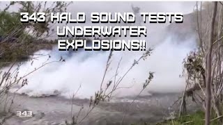 Halo Infinite - Underwater Explosion Sound Testing Instagram Official