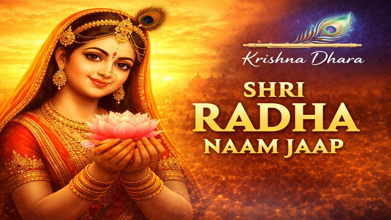 🌸 श्री राधा नाम जाप | Radha Naam Jaap | दिव्य भक्ति संगीत | Spiritual Meditation Music 🌸