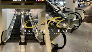 KONE Double-File Escalators - Mandalay Bay Garage - Las Vegas, NV