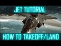 How to Takeoff/Land Your Jet - Battlefield 4 Jet Tutorial/Tips