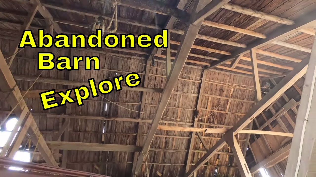Exploring An Abandoned 1800's New England Barn - YouTube