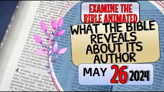 🔵 WHAT THE BIBLE REVEALS ✅ EXAMINE THE BIBLE ANIMATED