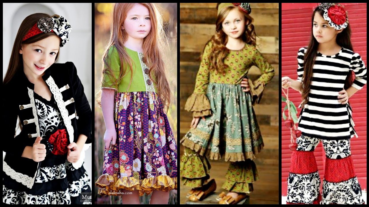Outstanding and Fabulous Cute Boutique Dresses For Girls/baby's Outfits For Occasions