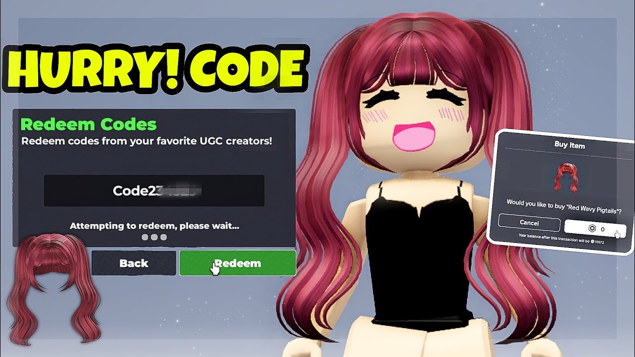 [CODES] HURRY! FREE HAIR CODES ROBLOX - YouTube