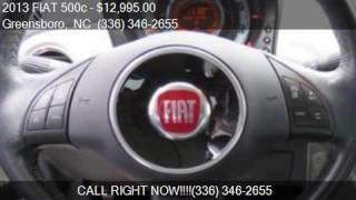 2013 FIAT 500c  for sale in Greensboro, NC 27407 at Alfa Rom