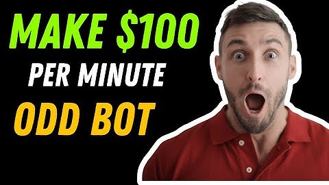 Make $100 per minute Odd-Strategy || Simple & Easy || Binary Bot