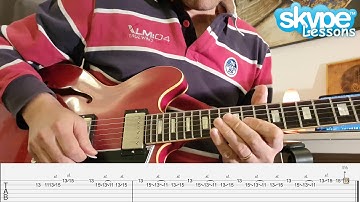 Chris Cain Terrific Blues Licks