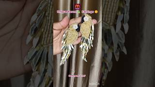 Meesho Unique Parrot 🦜 Earrings 🌼 #meesho #meeshofinds #earrings #viral #trending #youtubeshorts