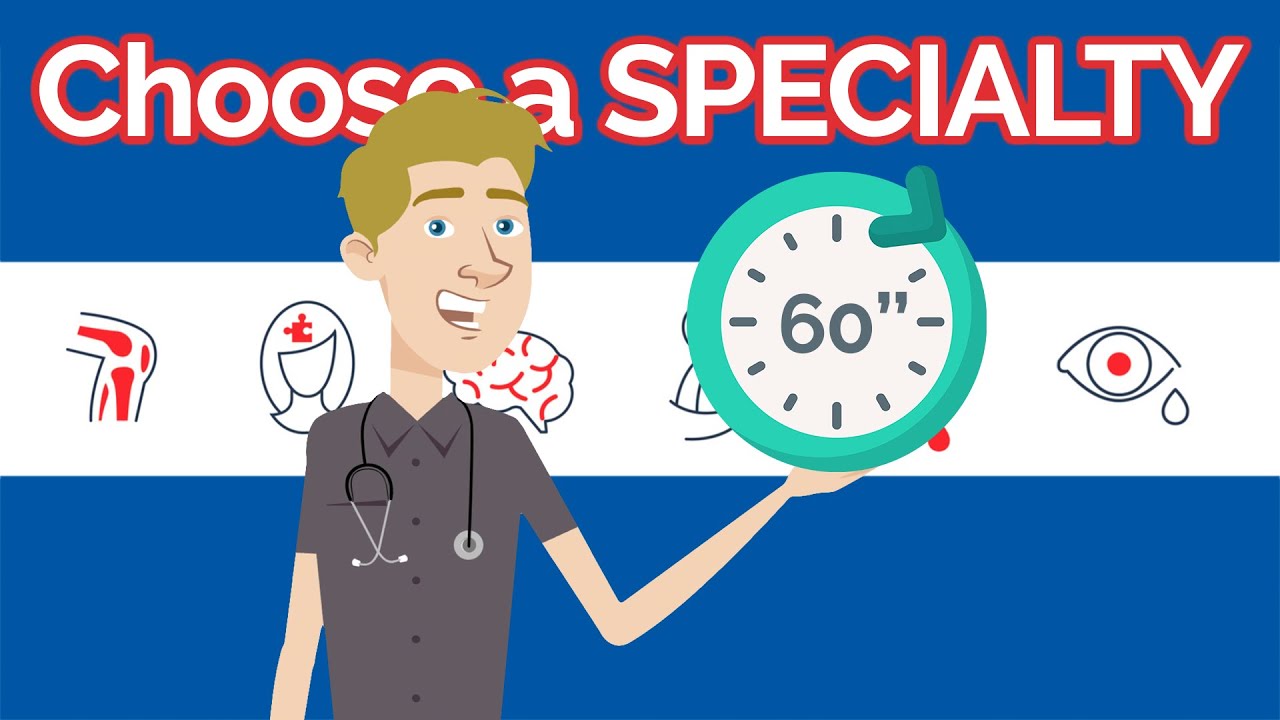 How to Choose a SPECIALTY in 60 Seconds #SHORTS