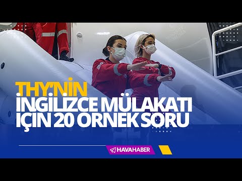 THY, İngilizce Mülakat için 20 Örnek Soru