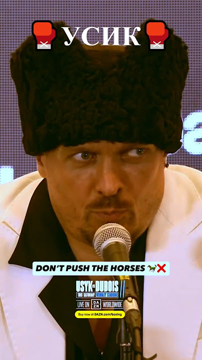 🥊Usyk said “Don’t Push the Horses” 🐎💬 | Ukrainian Meme Goes Global!