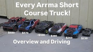 Which Arrma Short Course Truck Should You Buy?? Let's drive them and find out!