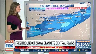 Winter Storm Could Dump 5-8 Inches Of Snow From Kansas To Missouri