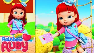 Secret Party Invitation Delivery Rescue! | Rainbow Ruby - WildBrain | Full Episodes for Kids