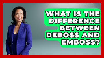 What Is The Difference Between Deboss And Emboss? - Graphic Design Nerd