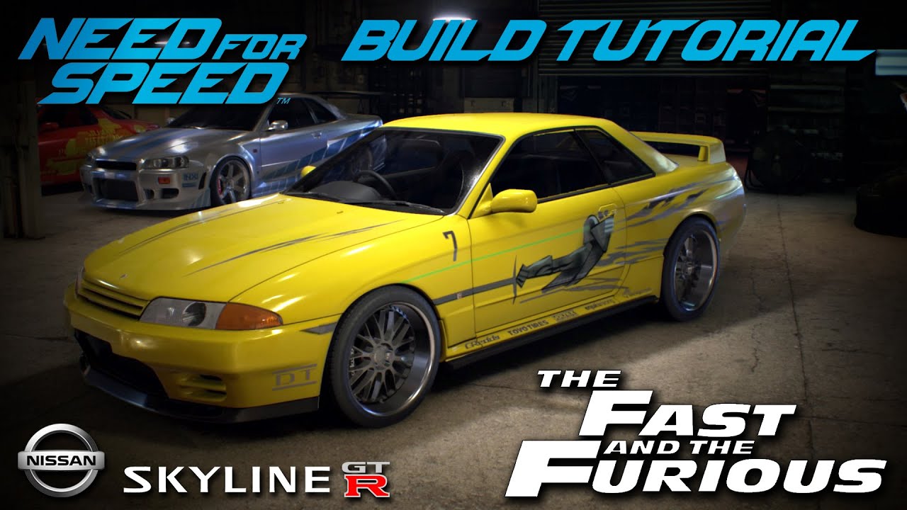 Fast Furious Nissan Skyline R33 Custom Build Tutorial