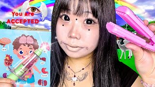 COMING OUT to your Backrooms Entity MOTHER 🏳️‍🌈👁️ Gender Affirming MAKEOVER🏳️‍⚧️💉 ASMR