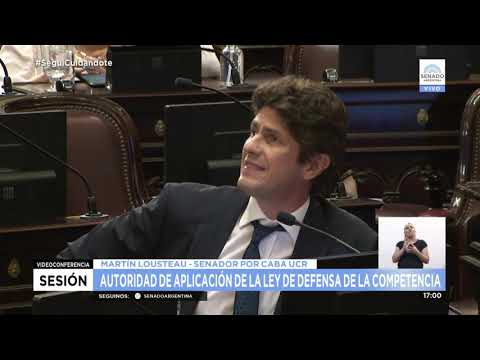 SDOR. MARTÍN LOUSTEAU - SESIÓN ESPECIAL 04-02-21