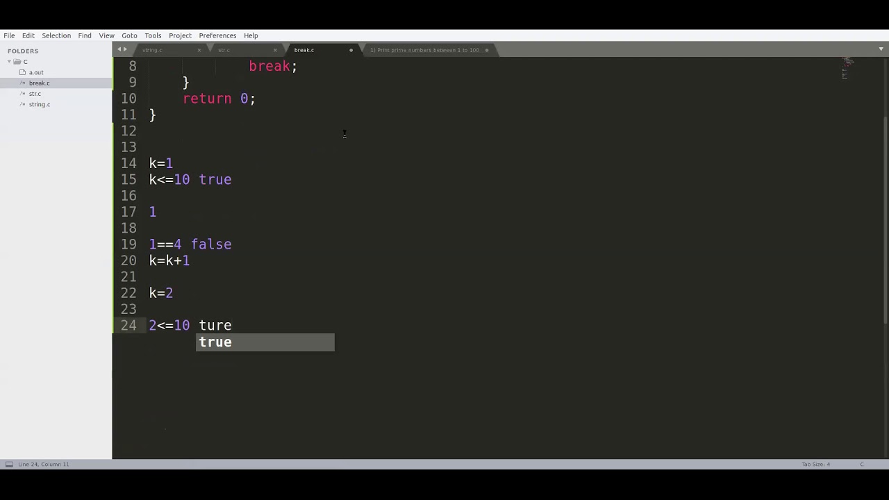 Switch case and Arrays in C - YouTube