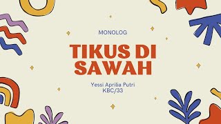 33 Yessi Aprilia | Monolog | Tikus Di Sawah