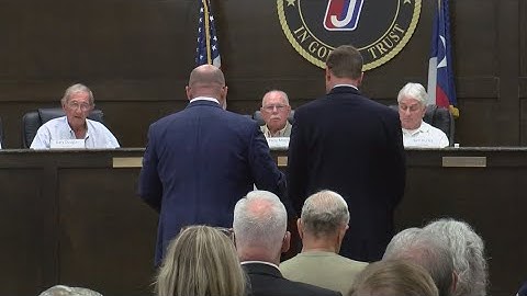 FULL MEETING: Public voices opposition to groundwater project that could East Texans