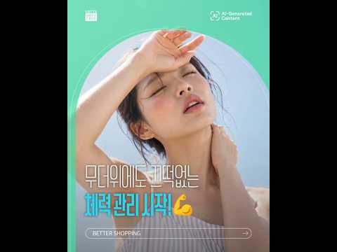 뜨거운 여름에도 활력 넘치는 일상을 유지하고 싶다면? 😎