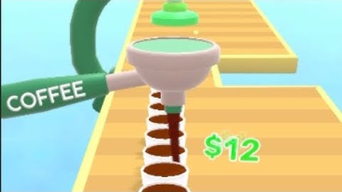COFFEE STACK All Levels Gameplay IOS (Levels 1 - 2).