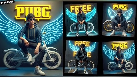 Create 3D Ai FREE FIRE & PUBG Name Images | Bing ai viral editing | Bing image creator tutorial FREE