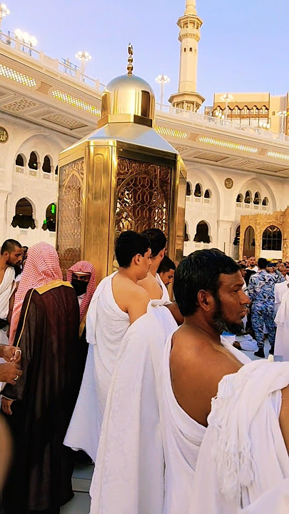 Al Haram Masjid 🕋.ইব্রাহিম রা: পায়ের ছাপ🥀।#duroodshareefﷺ #shortsfeed #shorts #shortsvideo#shortsvir