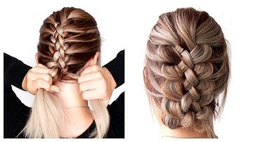 How To 5 Strand  French Braid Step by Step For Beginners by Another Braid #shorts