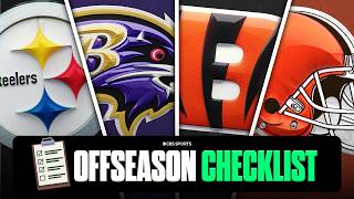 Offseason checklist for AFC North teams: Steelers, Ravens, Bengals, &amp; Browns 📋