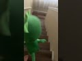 He falling down the stairs ￼
