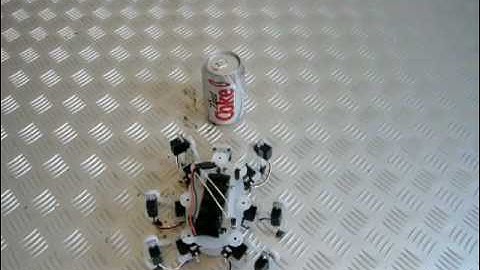 MSR-µBug Hexapod & Coke Can