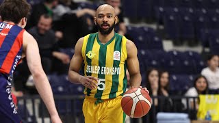 Kahlil Dukes Esenler Erokspor 12 Points, 7 Assists & 4 Rebounds vs. Ted Ankara Kolejliler (2024)