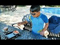 Baru Makan Kentang, Eh Langsung Salto ke Kolam!#swimming #trending #fyp