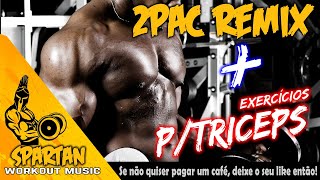 🎧 HIP HOP SPARTAN WORKOUT 2PAC EMINEM MUSICA PARA TREINAR + 💪 Exercícios para treino de tríceps