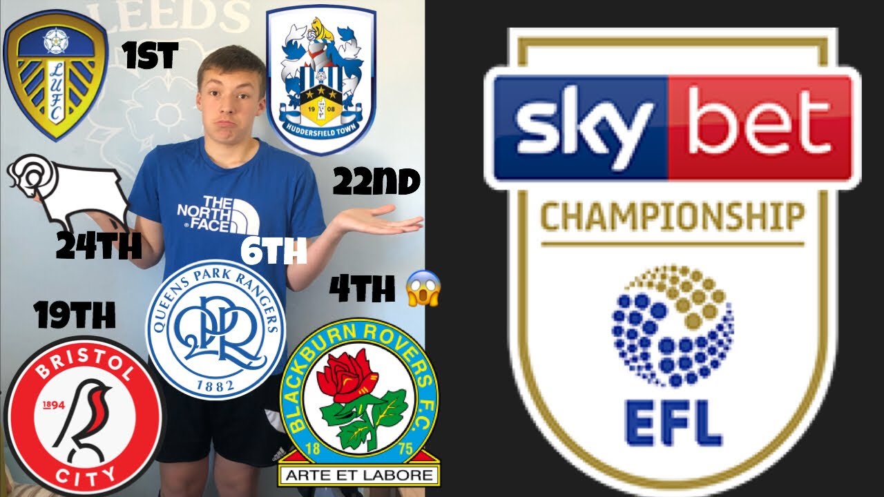 My championship table predictions 19/20 Season ...