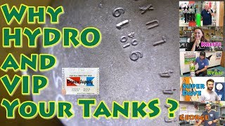 Why Hydro and VIP Your Scuba Tanks ?