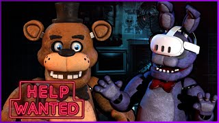 Bonnie Plays FNAF VR Help Wanted...and Gets Scared!