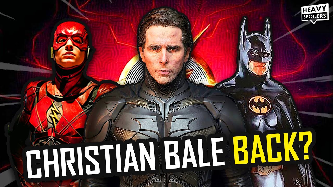 Christian Bale Back As BATMAN? New Cameo Rumours For The Flash Ending -  YouTube