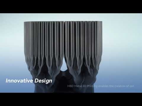 HBD 3D Printed Liquid Heat Exchanger - video from HBD