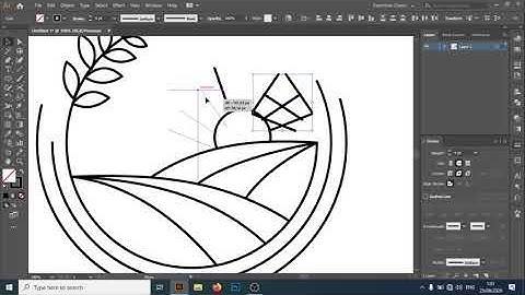 Kelas desain Adobe Illustrator | 3# Membuat Logo Sederhana Di Adobe Illustrator