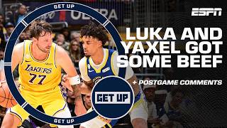 Takeaways from Luka Doncic 🆚 Yaxel Lendeborg & the SPICY Lakers-Warriors matchup 🗣️ | Get Up