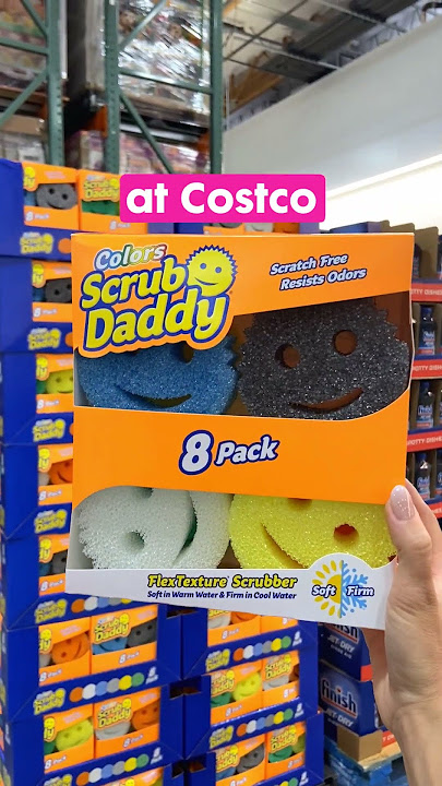 Scrub Daddy - Colors - Scratch Free - Pack of 4