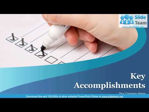 key accomplishments powerpoint presentation slides youtube key accomplishments