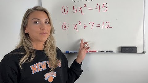 Solving Quadratics by Taking Square Roots